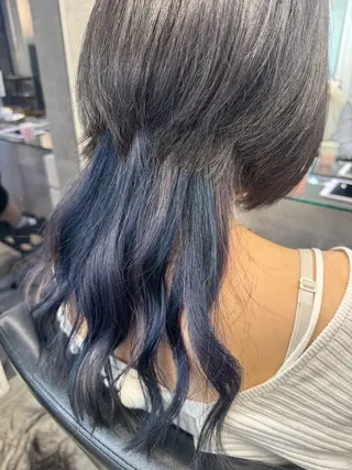 ロング CHARA Chalone池袋店所属・髪質改善池袋𓊆石原 大士𓊇ダブルカラーのヘアスタイル
