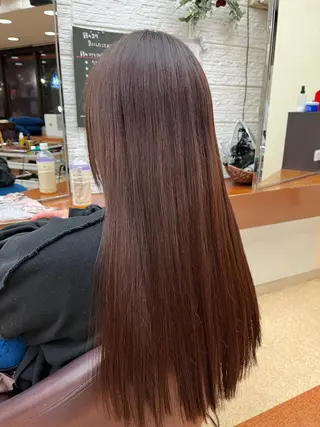 ロング カラー 【ニュアンスカラー・ 髪質改善】スズキカナのヘアスタイル