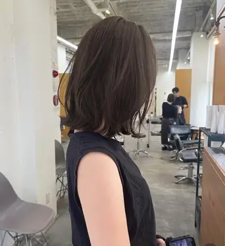 ミディアム カラー 透明感カラー🫧 CHIHIROのヘアスタイル