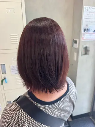 ミディアム カラー ヘアアレンジ 💫きたはら りおん💫のヘアスタイル