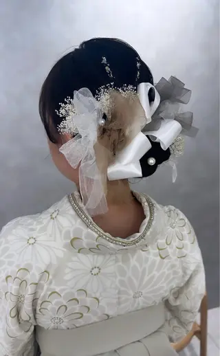 ロング ubu share salon所属・鈴村緋女／ヘアセット ／耳ツボジュエリーのその他イメージ