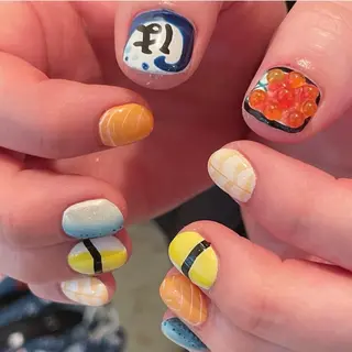 ミディアム ゆびノさき omotesandoのネイルデザイン