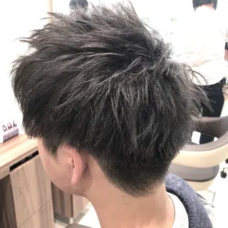 ショート メンズ ナカタケ ユウのヘアスタイル
