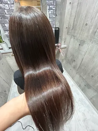 ロング カラー 髪質改善サロン🌈 fee北千住　盛田のヘアスタイル