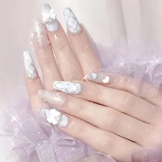 ネイル Mariko【韓国 ワンホン 長さだし】のネイルデザイン