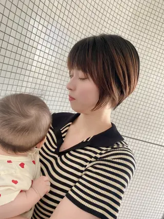 ショート 飯富 信二のヘアスタイル