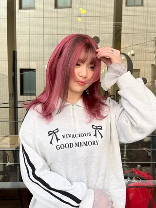 セミロング MIKI /Sio.hairのヘアスタイル