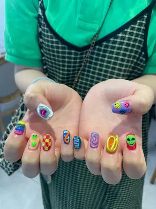 ネイル hair&nail ☯️アイリ☯️のネイルデザイン