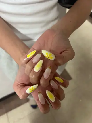 ネイル キラキラオメメ みずなのネイルデザイン