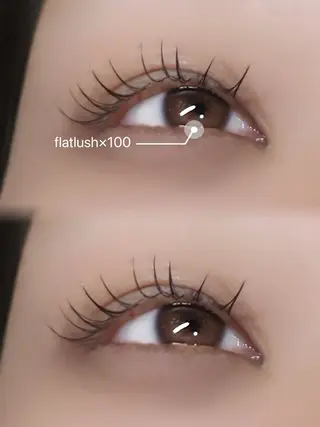 マツエク・マツパ 福田花音/スタイリ スト兼任アイリストのヘアスタイル