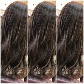 ロング カラー 顔まわり🤍小顔 カット🤍みさきのヘアスタイル