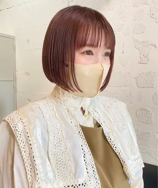 ショート カラー 柔らかいcolor 🌿harukaのヘアスタイル