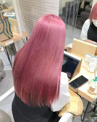 ロング カラー 髪質改善 Noe心斎橋店のヘアスタイル