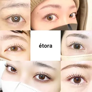 メンズ マツエク・マツパ アイブロウ étora eye渋谷のマツエク・マツパデザイン