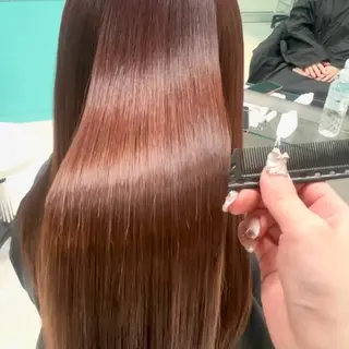 ロング カラー Natsuki🤍 透明感×艶カラー🫧のヘアスタイル