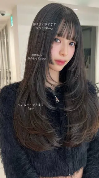 ロング Lond 銀座所属・レイヤー/韓国ヘア /ショート/銀座のヘアスタイル