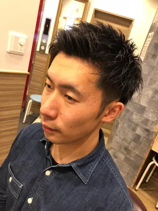 ショート メンズ 銀座マツナガ所属・立野 椋大のヘアスタイル