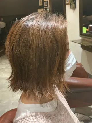 ミディアム familiar BOND所属・佐々木陸斗 ショート&メンズのヘアスタイル