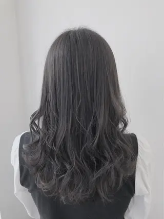 セミロング カラー 草間 大輝のヘアスタイル