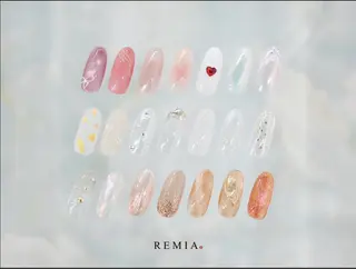 ネイル REMIA 戸塚所属・REMIA 戸塚 小松原のネイルデザイン