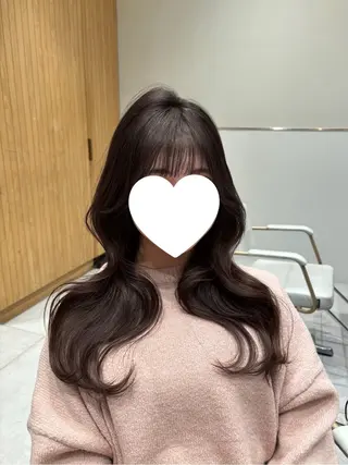 セミロング ヘアアレンジ 透明感カラー / レイヤー/ mamiのヘアスタイル