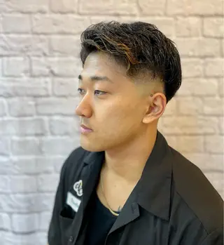 ショート メンズ 無料メンズカット❗️ 岡本晟我のヘアスタイル