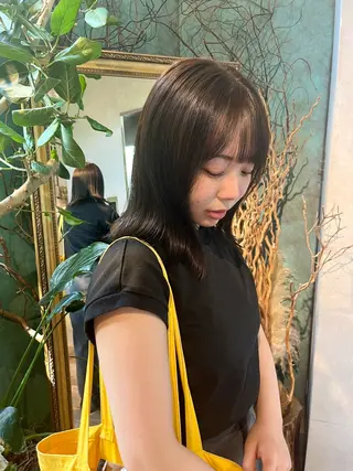 ミディアム 無料カットモデル募集 ／ueno aiのヘアスタイル