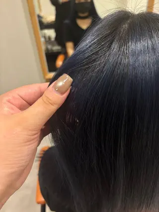 ミディアム カラー rion🪽 /ワンカラーのヘアスタイル