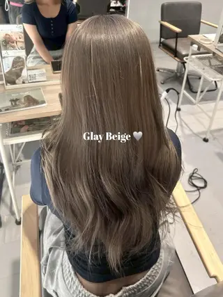 セミロング 韓国ヘア ‎🤍KANA🎀のヘアスタイル