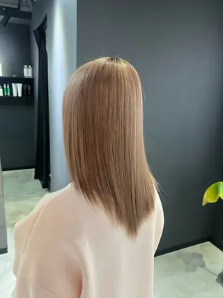セミロング 優月/カラー特化 西宮/夙川のヘアスタイル
