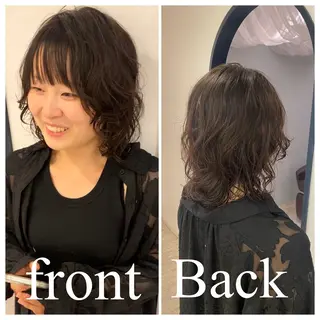 ミディアム パーマ ブリーチ特化型🐯 Lita -ゆうや-のヘアスタイル
