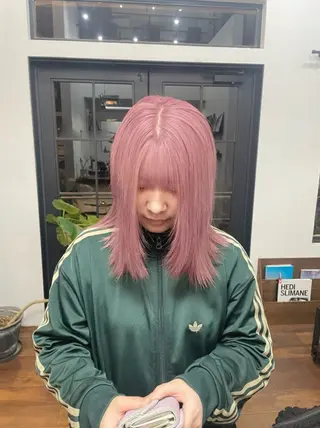 セミロング カラー NiL所属・藤浪 駿のヘアスタイル