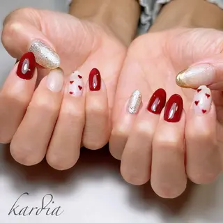 ネイル καρδιά -ｶﾙﾃﾞｨｱ-のネイルデザイン