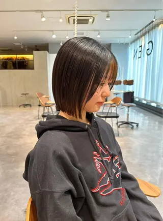 ミディアム Defi  梅田所属・Defi梅田 岡 宗杜のヘアスタイル