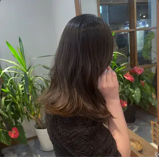 カラー Revie  hair所属・Hiyori/透明感 矢場町/栄のヘアスタイル