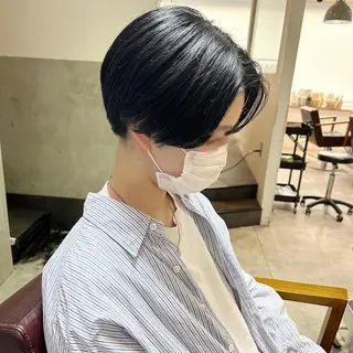 ショート カラー Alea by little 横浜所属・♡🌚垢抜け艶カラー Shiori🌝♡のヘアスタイル