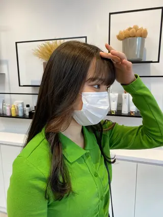 ロング 荒谷 薫のヘアスタイル