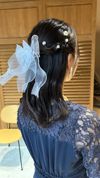 ヘアアレンジ サイトウ ナミ /無料カットモデルのヘアスタイル