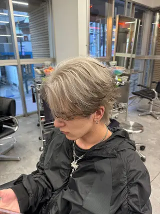 ショート カラー パーマ メンズ 🔥メンズパーマ特化 🔥店長中村雄樹のヘアスタイル