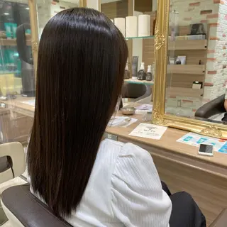 ロング ✨美髪/縮毛矯正 講師 /塚田健✨のヘアスタイル