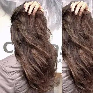 ロング ショートヘア💫 ハイトーン西田拓馬のヘアスタイル