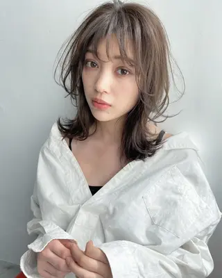 ミディアム CLAN クランのヘアスタイル