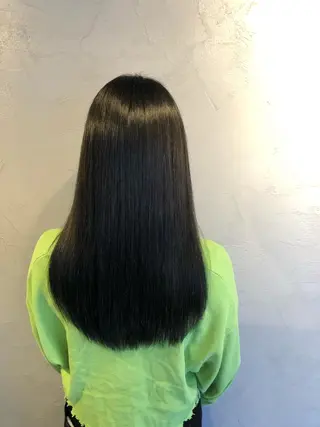 ロング Bei Licoldo.Atole  ベイリコルド アトリ所属・ブリーチ、縮毛 髪質改善　宮城一真のヘアスタイル