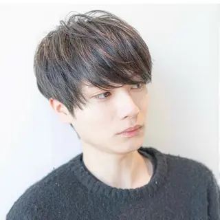 パーマ メンズ Carelly 髪質改善トリートメント&ヘッドスパ 調布アミックス【ケアリー】所属・🦋透明感艶カラー 🫧/Yuu🦋のヘアスタイル