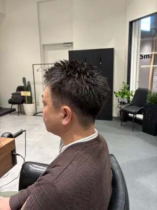 メンズ 豊洲メンズカット 宮崎大弥のヘアスタイル