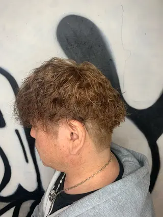 パーマ メンズ ⚡️メンズパーマ特化 mens支持◎/忠地のヘアスタイル