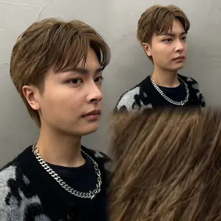 メンズ 中野 結華のヘアスタイル