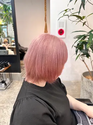 ショート カラー 川口開世 layer cutのヘアスタイル