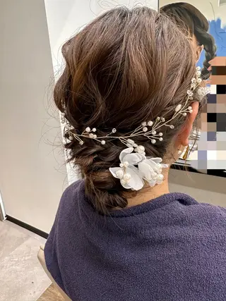 Uhair本山所属・⟡.·mamiya 縮毛矯正/ヘアセットのヘアスタイル