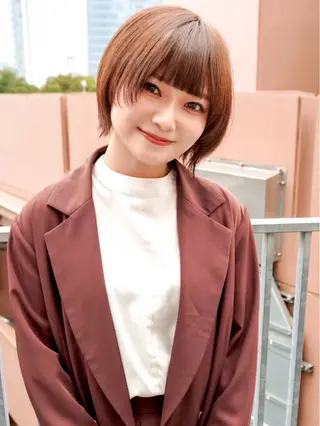 ミディアム カラー yori SAPPORO所属・yori 代表すがわらのヘアスタイル